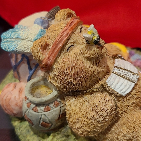 Pow Wow Bear figurine for sale - Picture 8 of 14